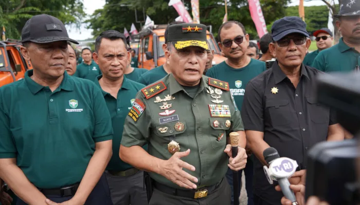 Dilepas Pangdam IM, Puluhan Offroader siap terabas belantara Lhong.