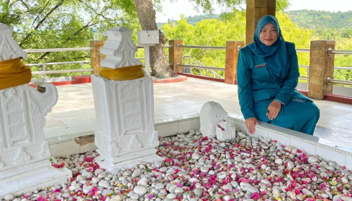 Pengurus TP PKK Aceh Besar Kunjungi Makam Malahayati