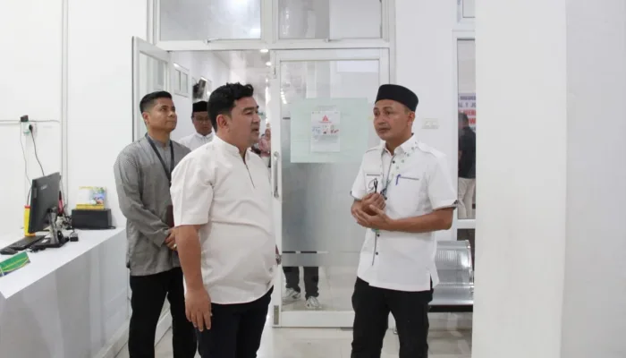 Almuniza Kamal Sidak Pelayanan RSUD Meuraxa