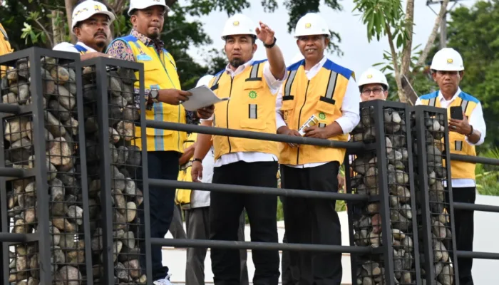 Tinjau Bendungan Karet, Pj Bupati Muhammad Iswanto Ucapkan Terima Kasih Kepada Presiden Prabowo dan Jokowi