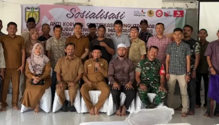 Gampong Kampung Baru Ikuti Sosialisasi Anti Korupsi Yang Dilaksanakan Oleh Inspektorat Kota Banda Aceh