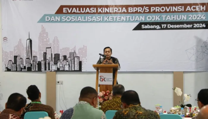 OJK Aceh Terus Mendorong BPR Dan BPRS Agar Mampu Meningkatkan Daya Saing Terhadap Pertumbuhan Ekonomi Aceh