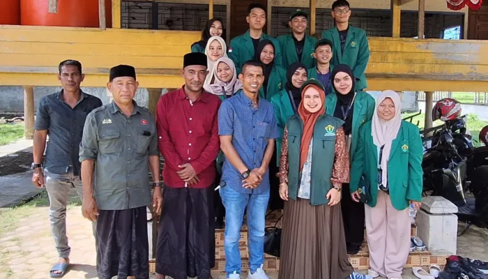 Mahasiswa Unimal Mengabdi di Gampong Kuta Krueng