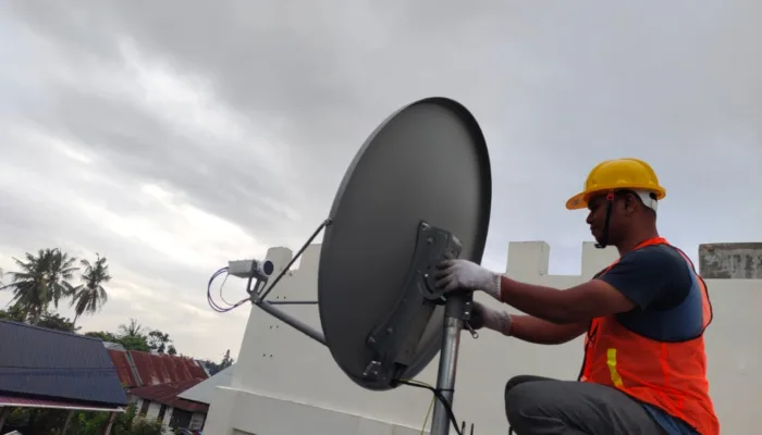 Masalisasi VSAT Seantero Aceh Besar, Bukti Komitmen Pj Bupati Muhammad Iswanto Dukung Digitalisasi