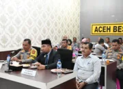 Pj Bupati Aceh Besar dan Kapolres AKBP Sujoko Ikuti Rakor Ketahanan Pangan Bersama Polri dan Mentan RI