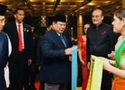 Mahasiswa Indonesia di India Sambut Hangat Kedatangan Presiden Prabowo Subianto