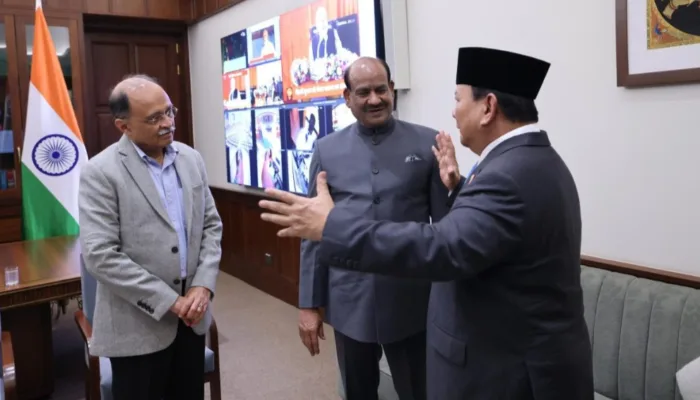 Kunjungi Parlemen India, Presiden Prabowo Pererat Hubungan Diplomatik dan Budaya