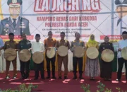 Keuchik Gampong Kampung Baru Marwan Yusuf Pimpin Ikrarkan Gampong Bebas Dari Narkoba