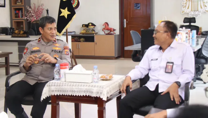 Kakanwil Ditjen Pemasyarakatan Aceh Audiensi Dengan Wakapolda Aceh