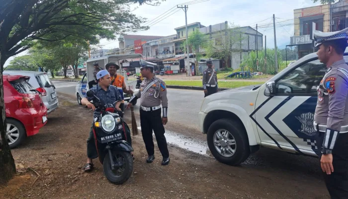 Operasi Keselamatan Seulawah: Petugas Keluarkan 75 Surat Teguran Untuk Pengendara