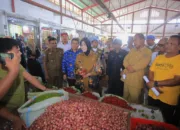 Illiza Sidak Pasar Al-Mahirah, Pastikan Harga Kebutuhan Pokok Stabil Jelang  Ramadan