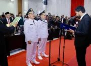 Muzakir Manaf Resmi Lantik Sarjani-Alzaizi sebagai Bupati dan Wakil Bupati Pidie