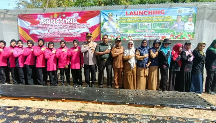 Dukung Ketahanan Pangan, Keuchik Kota Baru Luncurkan Program Penanaman Bawang Merah