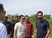 Tinjau Lahan Rencana Pembangunan Pabrik Rokok di Aceh Utara, Mualem : Pembangunan Langsung Dimulai Sekarang