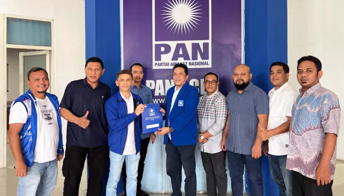 Razami Dek Cut Mendaftar Jadi Calon Ketua DPW PAN Aceh