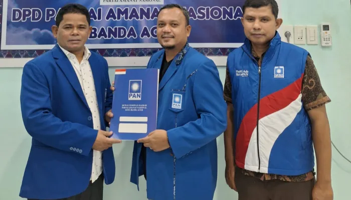 Usman, SE.MSi Resmi Mendaftar Jadi Calon Ketua DPD PAN Banda Aceh