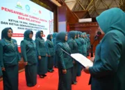 Marlina Lantik Ketua PKK, Pembina Posyandu, dan Ketua Dekranasda Kabupaten/Kota