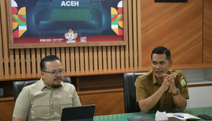 Plt Sekda Sambut Kedatangan Staf Khusus Menteri Ekraf, Bahas Kerja Sama Pengembangan Ekonomi Kreatif di Aceh