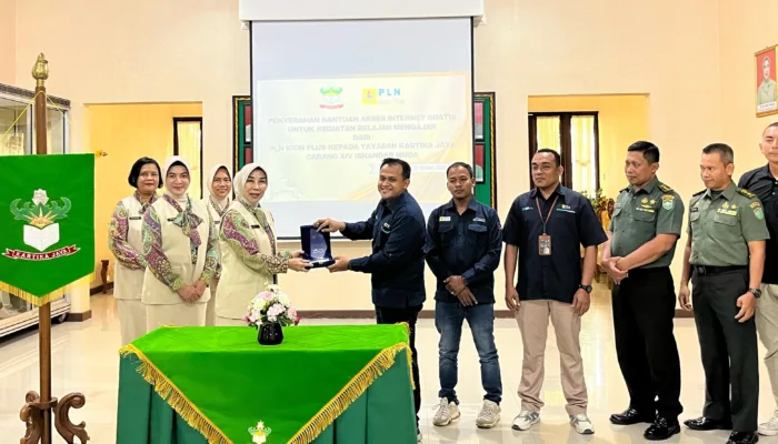 PT PLN ICON PLUS Aceh Memberikan  Bantuan Internet Gratis untuk SMK Kartika XIV-1 Banda Aceh