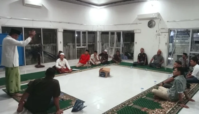 Pemerintah Gampong Kampung Baru Gelar Pengajian Rutin Setiap Malam Jumat