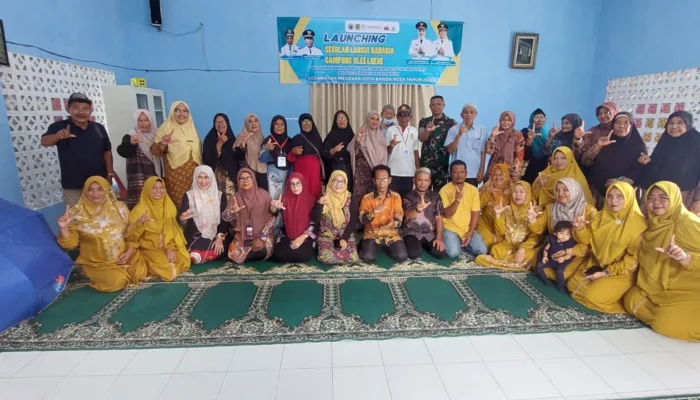 Gampong Ulhe Lheu Resmi Luncurkan Sekolah Lansia “Bahagia”, Wujudkan Semangat Belajar di Usia Senja