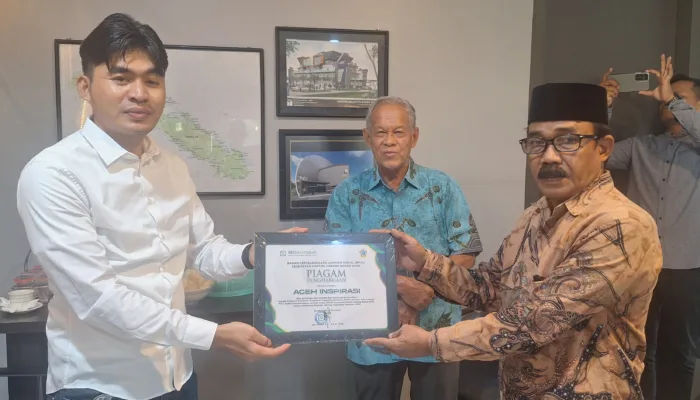 Acehinspirasi Terima Piagam Penghargaan Dari BPJS Kesehatan Cabang Banda Aceh