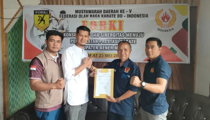 Mashuri Terpilih Sebagai Ketua Umum FORKI Bener Meriah Periode 2025–2029