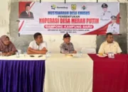 Pemerintah Gampong Kampung Baru Gelar Musyawarah Pembentukan Koperasi Merah Putih