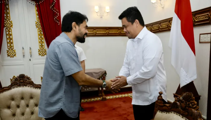 Mualem Terima Silahturrahmi Gubernur Sumut dan Bupati Tapanuli Tengah