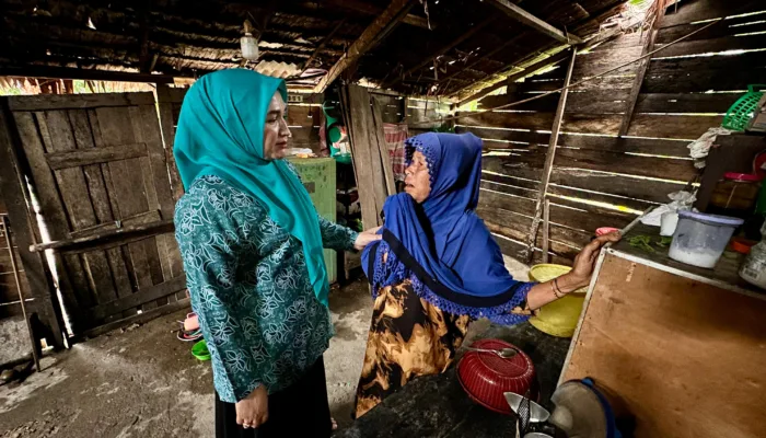 Hari Kedua di Barsela, Kak Ana Kembali Turun Kampung Jemput Data Warga Miskin Calon Penerima Rumah Layak Huni