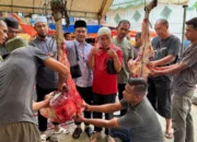 Gampong Kampung Baru Sembelih 15 Ekor Sapi dan 20 Ekor Kambing Kurban Pada Hari Raya Idul Adha 1446 H