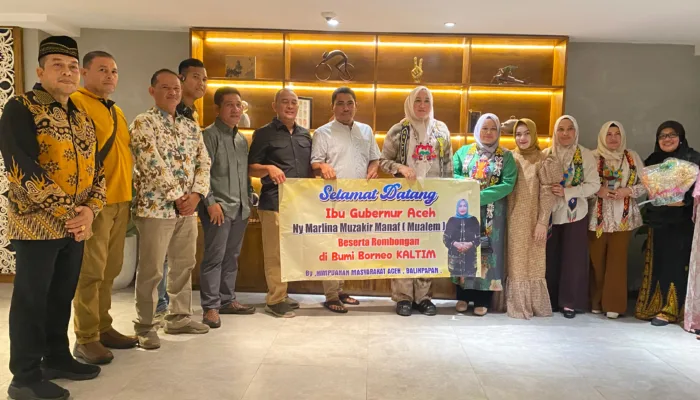 Penuh Keakraban, Masyarakat Aceh di Balikpapan Sambut Kak Ana