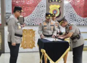 Kapolda Aceh Pimpin Sertijab Empat Pejabat Utama dan Dua Kapolres