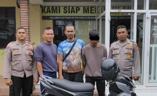 Hendak Jual Motor Curian, Pemuda Aceh Besar di Ringkus Polisi