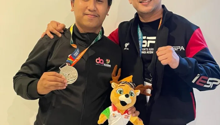 Atlet E – Football Mobile Binaan IESPA Aceh Rebut Medali Perak di Ajang Fornas VIII 2025