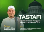 Abi Zahrul Bahas Keluarga Ideal dalam Pengajian Tastafi di Masjid Raya Baiturrahman