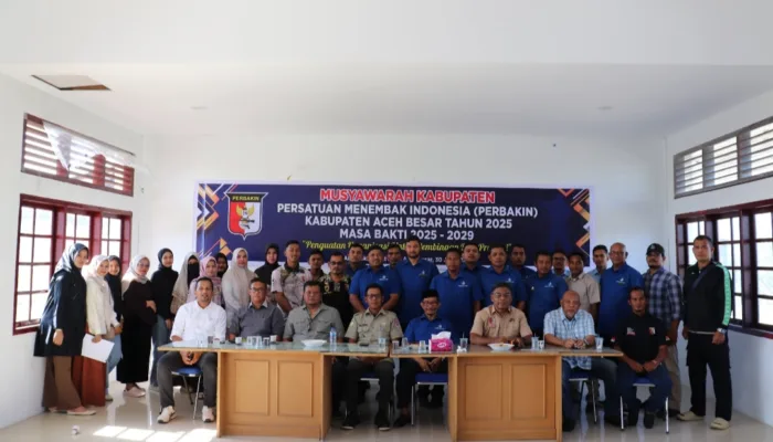 MUSKAB VI Tetapkan Amponyub Sebagai Ketua Umum PERBAKIN Aceh Besar