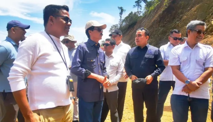 DPRA Dapil I Tinjau Jalan Tembus Jantho–Lamno, Arif Fadillah: Harus Jadi Prioritas