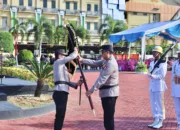 Brigjen Marzuki Ali Basyah dan Irjen Achmad Kartiko Serah Terima Pataka Machdum Sakti