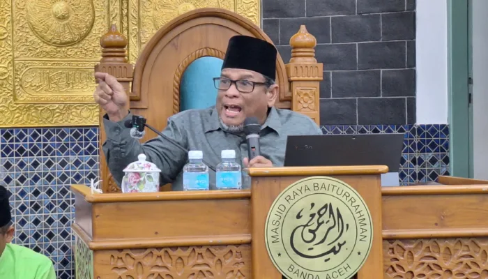 Pengajian Tastafi Masjid Raya Baiturrahman Aceh Rutin Digelar Pada Setiap Jumat Malam