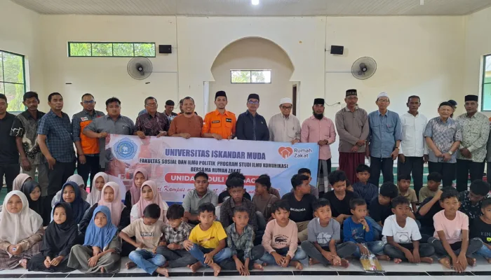 Unida dan Rumah Zakat Gelar Pengabdian Masyarakat di Lamteuba