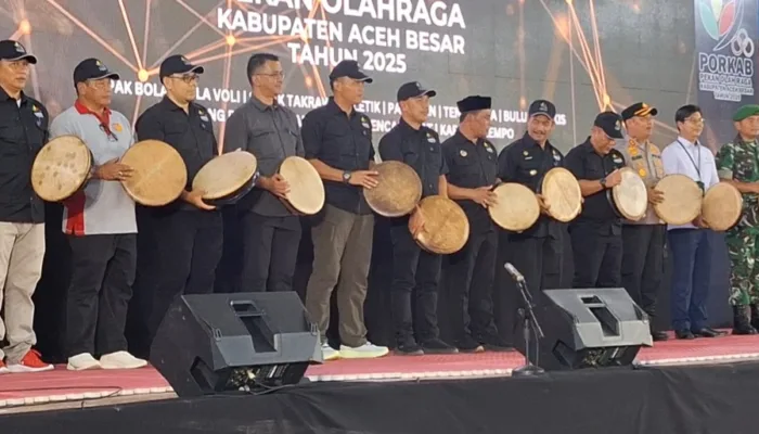 Pekan Olahraga Kabupaten Aceh Besar 2025 Resmi Dibuka