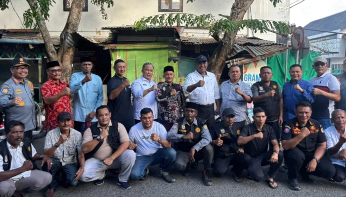 Staf Ahli Mendagri Tinjau Poskamling di Gampong Kampung Baru Banda Aceh