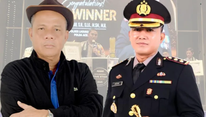 PWI Lhokseumawe Apresiasi Kapolres Telah Meraih “Inspiring Professional & Leadership Award 2025”