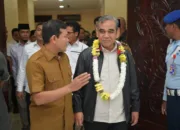 Wakil Gubernur Fadhlullah Sambut Kedatangan Ketua MPR RI Ahmad Muzani di Banda Aceh