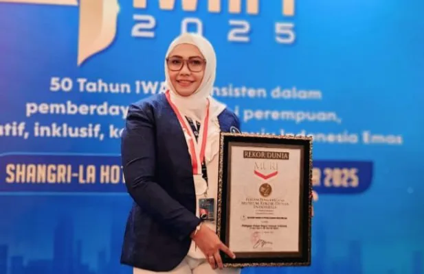 Pertama Distribusi MBG, IWAPI Aceh dapat Rekor MURI