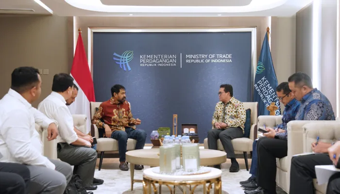 Mualem Bahas Penguatan Ekonomi dengan Menteri Perdagangan RI ‎