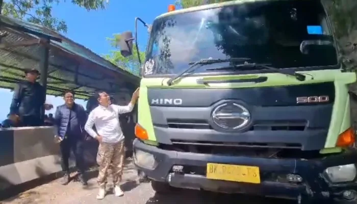 Wagub Aceh Hentikan Truk di Gurute, Bukan Razia Plat BK tapi Traktir Sopir