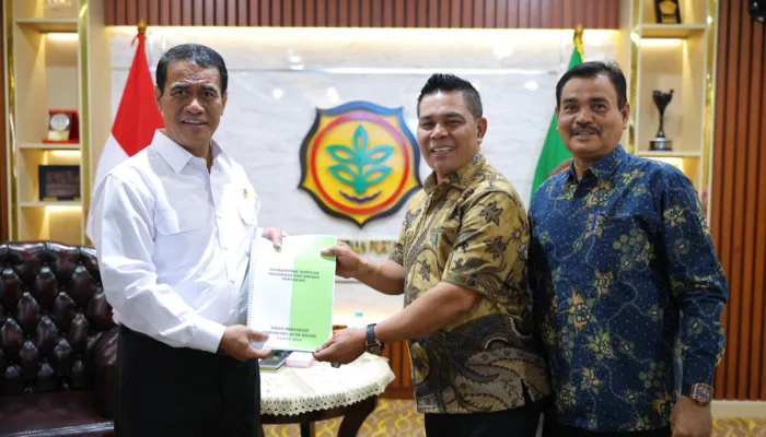 Bertemu Menteri Amran, Bupati Aceh Besar Fokus Perkuat Sektor Pertanian