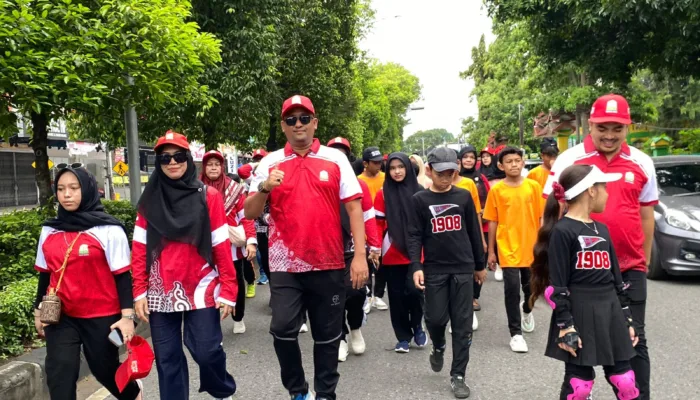 Dinas Sosial Aceh Gelar Jalan Santai, 600 Peserta Meriahkan Peringatan Hari Pahlawan